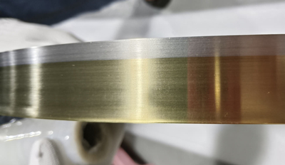 New shipment for silver inlay brass strip
