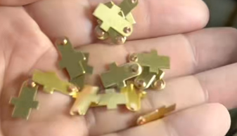 Mass production for silver contact stampings