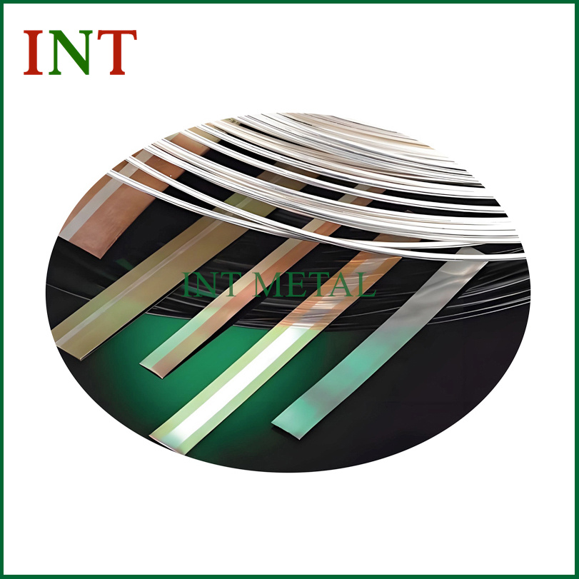 Silver Inlay Bronze Strip