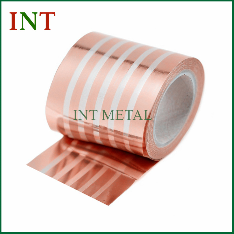 Silver Inlay Copper Strip