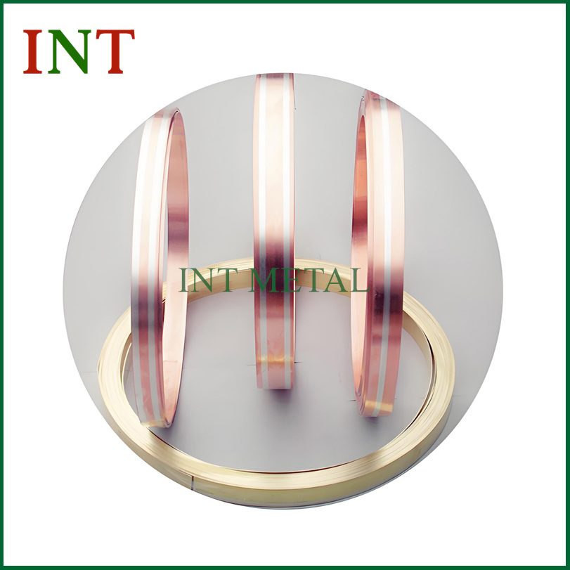 Silver Onlay Copper Strip